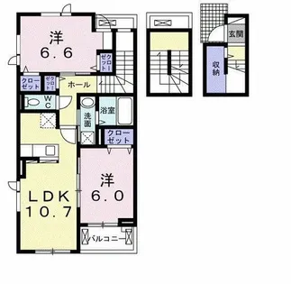 グレイス【3階】の間取り