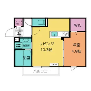 クレアンジュ【3階】の間取り
