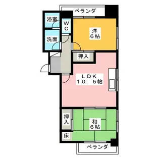 WIN大須【6階】の間取り