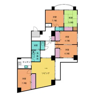 WIN大須【201号室】の間取り