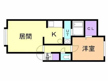 ROSSO A【202号室】の間取り