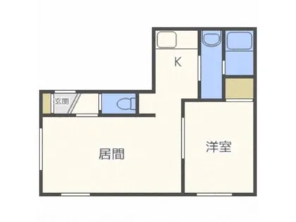 グランメールリ―ヴ【302号室】の間取り
