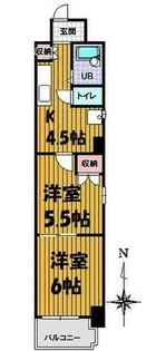 WA-ZO泉【8階】の間取り