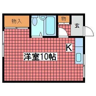コーポみどり【2階】の間取り