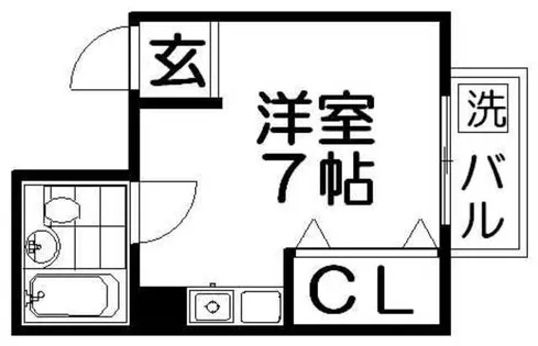 ベストレジデンス寝屋川【2階】の間取り