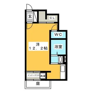 T’s SQUARE 鯏浦 (ティーズ スクエア ウグイウラ)【1階】の間取り