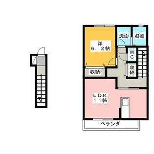 マ・メゾン下之郷【2階】の間取り