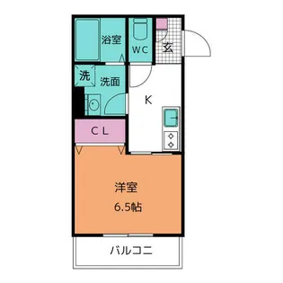 LECOCON半田Ⅵ【3階】の間取り