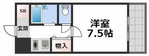 パークビレッジ【3階】の間取り