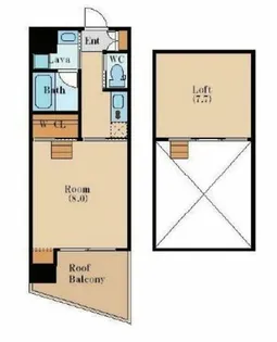 GRAND FORCE【6階】の間取り