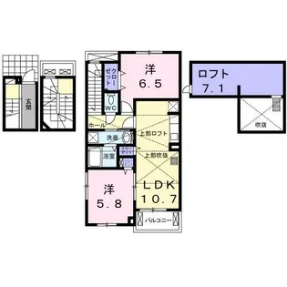 セントリーパーク【3階】の間取り