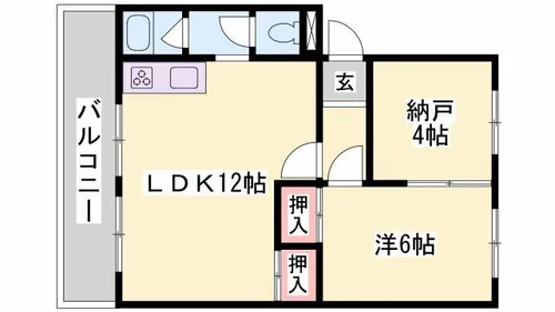 アイマンション【305号室】の間取り