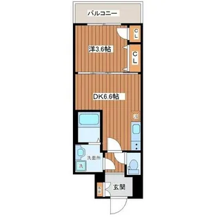 メルベージュ此花【10階】の間取り
