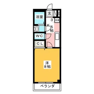 ライフパーク・アレイ【3階】の間取り