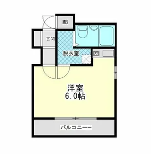 グロスアベニュー【3階】の間取り