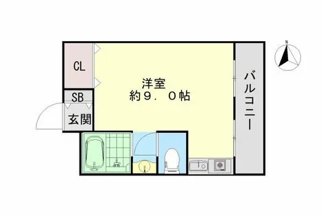 グランディア篠原弐番館【3階】の間取り