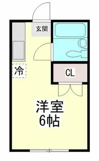 ビバリーハイツしのはら【2階】の間取り