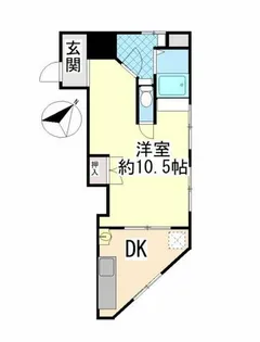 稗原マンション【4階】の間取り