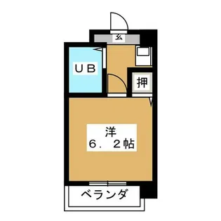 サンシャイン尾頭橋【6階】の間取り
