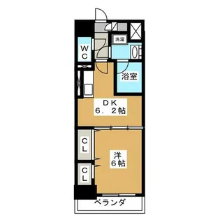 ル・ソレイユ【5階】の間取り