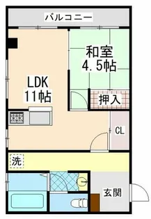 楠ケ丘ジェム【2階】の間取り
