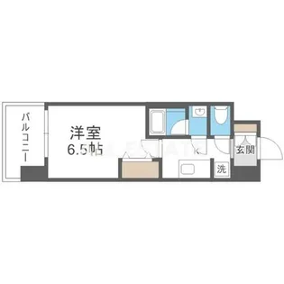 ブランシエスタ森ノ宮【2階】の間取り