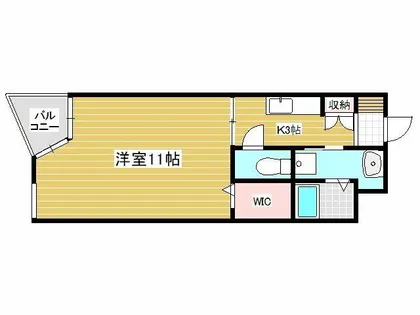 F. O. S SQUARE【4階】の間取り