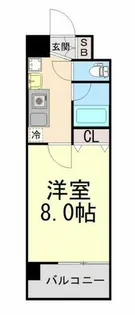 シャインビュー六甲【3階】の間取り