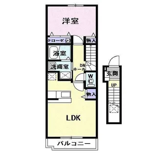 フォルシュ【2階】の間取り