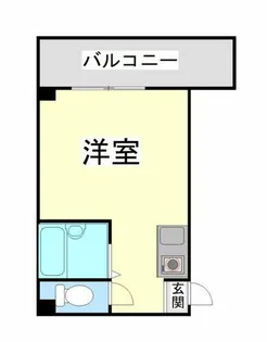 1Rの間取り画像