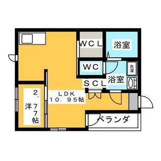 Star-Ship【3階】の間取り