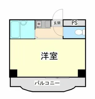 1Rの間取り画像