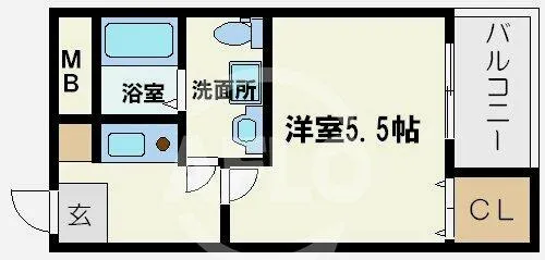 MY江之子島【2階】の間取り