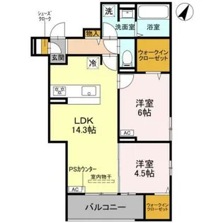 STグランツ【3階】の間取り
