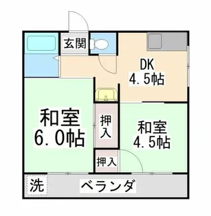 第2坂田ビル【3階】の間取り