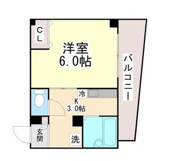 メゾン御影【2階】の間取り