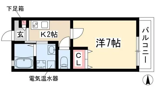 ブランメゾン吹上【2階】の間取り