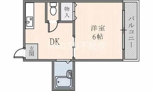ル・メルシェ【306号室】の間取り