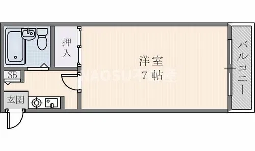 ラ・サージュ【106号室】の間取り
