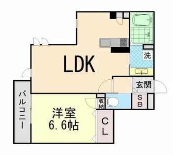 N-CUBE【3階】の間取り