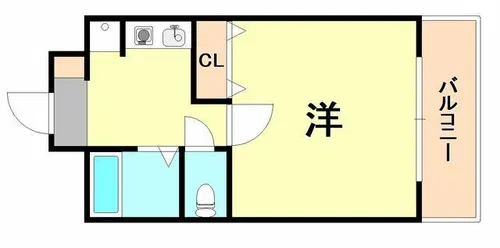 プレジオ春日野【3階】の間取り