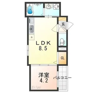 センショウトラストⅡ【2階】の間取り