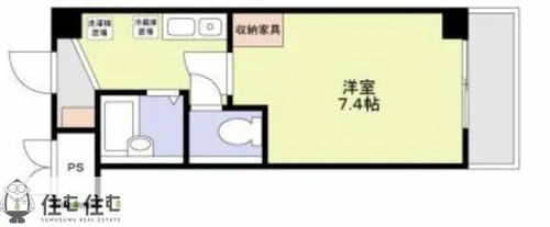 オーシャン三河豊田駅前【3階】の間取り