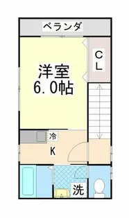 アリエス六甲【2階】の間取り