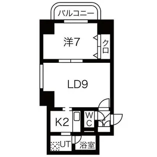 パルクアレース・ダハイム【7階】の間取り
