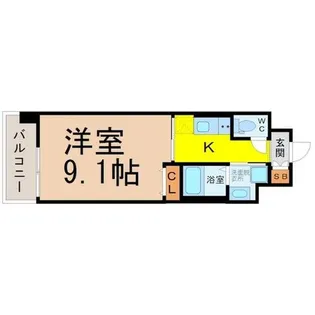 Gokiso Terrace【12階】の間取り