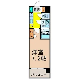 UURコート名古屋名駅【13階】の間取り