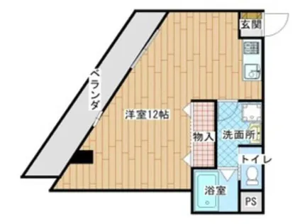 門真レカンⅢ【3階】の間取り