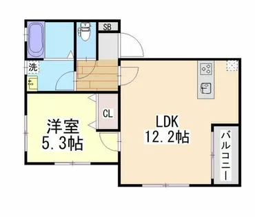 プライム御影本町【2階】の間取り