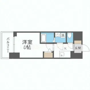 エスリードレジデンス大阪本町【10階】の間取り
